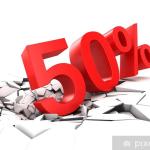 50% Gratis_Actie !!